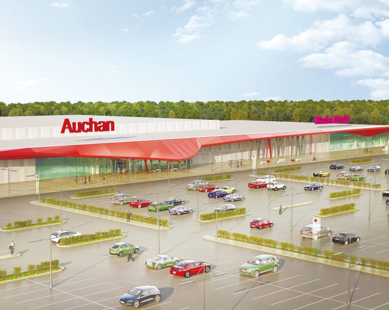 Retail park Auchan
